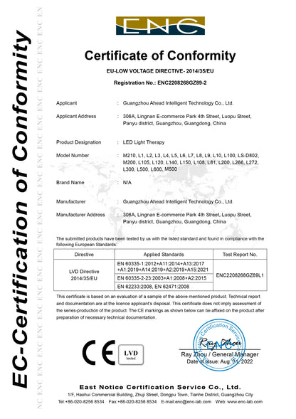 Hello Face L6 LED Maska – 630nm / 850nm Červená Svetelná Terapia