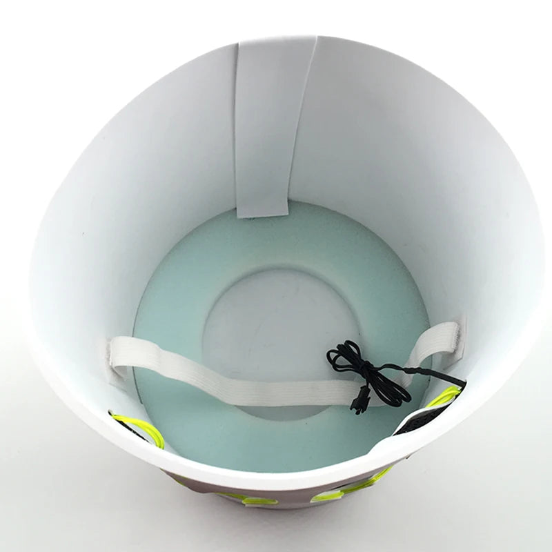 LED DJ Maska – Marshmello Štýl Helma