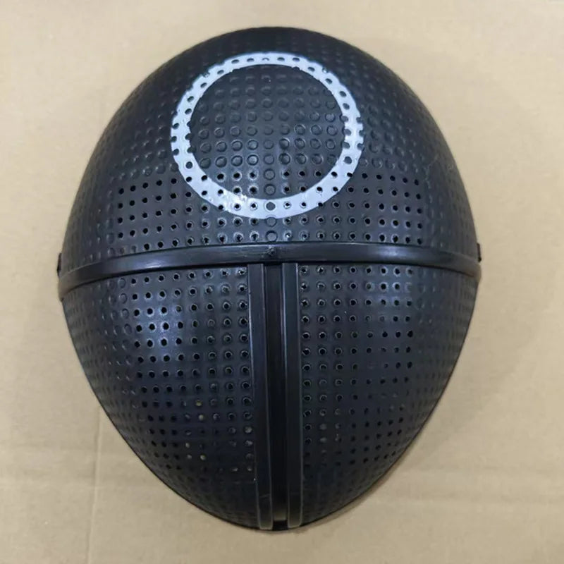 Cosplay LED Maska Squid Game – Kruh Štvorec Trojuholník ✅