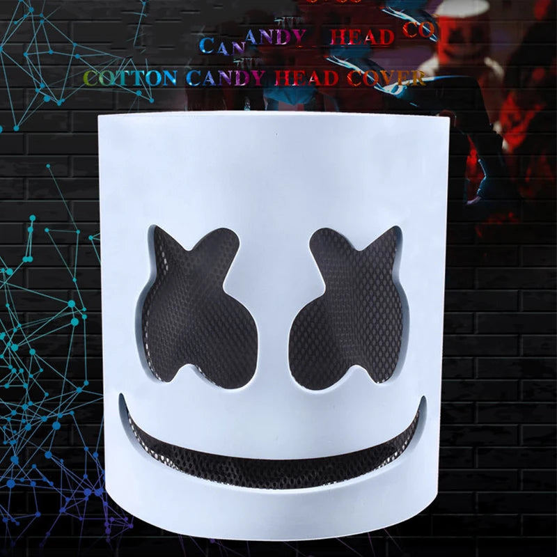 LED DJ Maska – Marshmello Štýl Helma