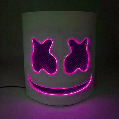 LED DJ Maska – Marshmello Štýl Helma