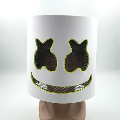 LED DJ Maska – Marshmello Štýl Helma