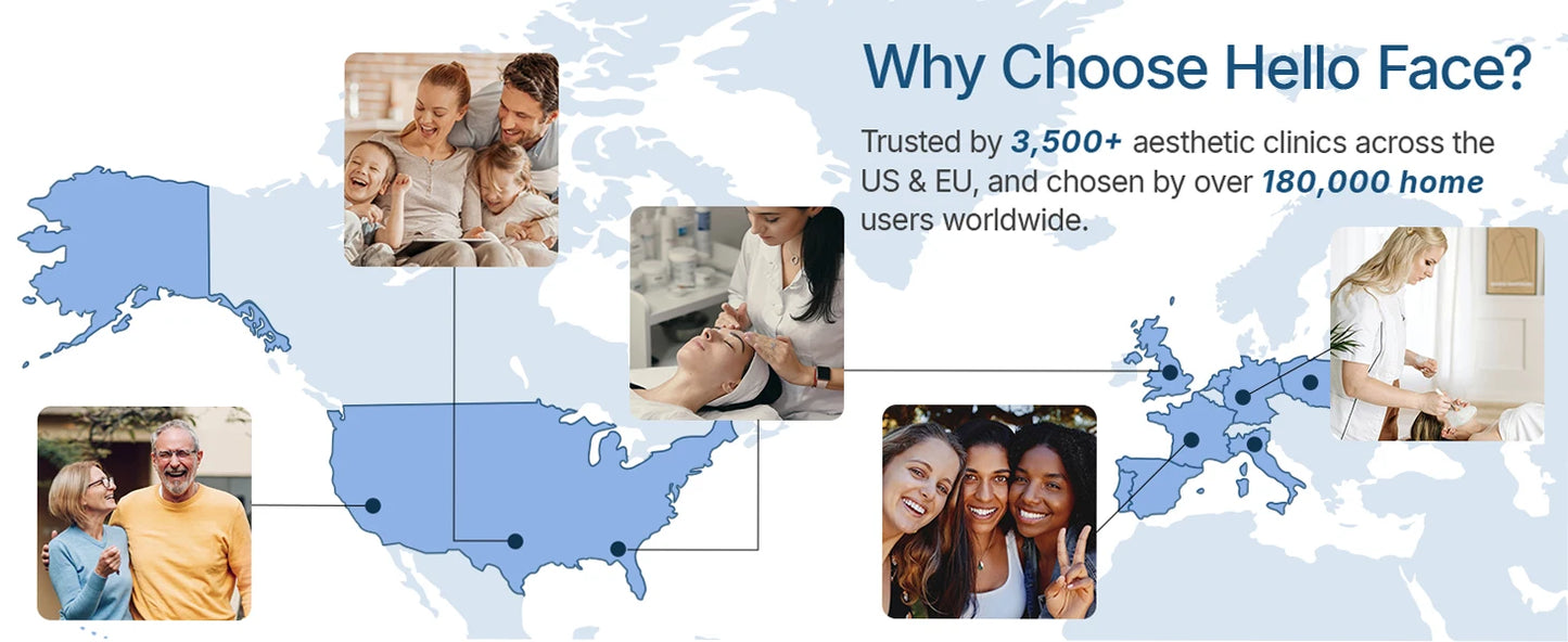 Hello Face L6 LED Maska – 630nm / 850nm Červená Svetelná Terapia