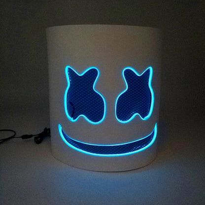 LED DJ Maska – Marshmello Štýl Helma