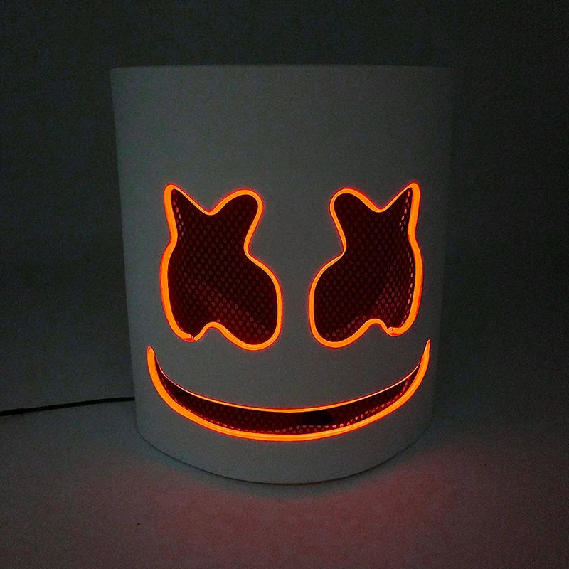 LED DJ Maska – Marshmello Štýl Helma