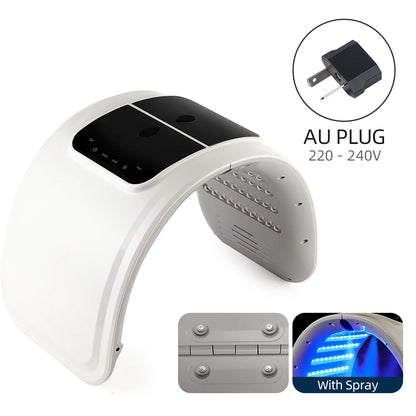 Foreverlily LED Maska – 7 Farieb Fotónová Terapia s Nano Sprejom