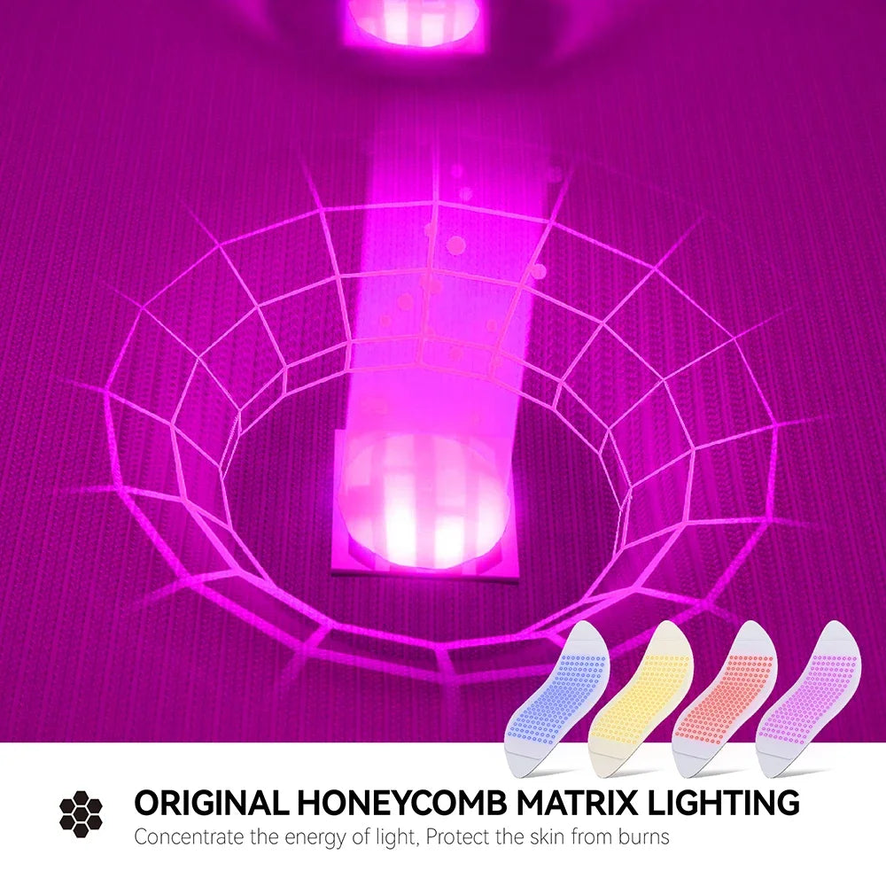 Hello Face L6 LED Maska – 630nm / 850nm Červená Svetelná Terapia