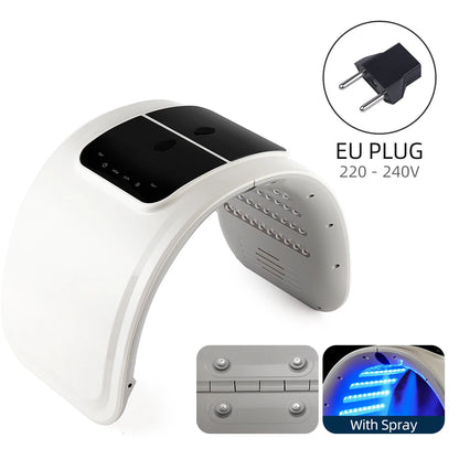 Foreverlily LED Maska – 7 Farieb Fotónová Terapia s Nano Sprejom