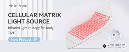 Hello Face L6 LED Maska – 630nm / 850nm Červená Svetelná Terapia