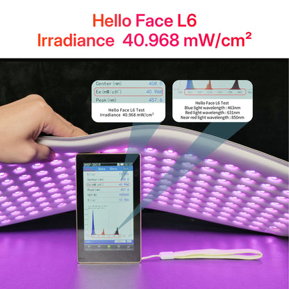 Hello Face L6 LED Maska – 630nm / 850nm Červená Svetelná Terapia