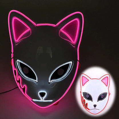 LED Purge Halloween Maska – Neon Svietiaca