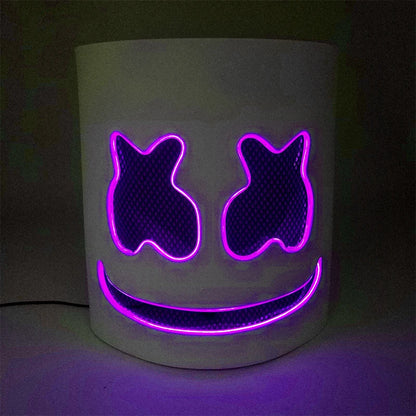 LED DJ Maska – Marshmello Štýl Helma