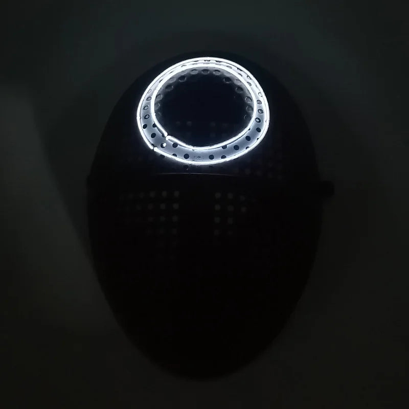 Cosplay LED Maska Squid Game – Kruh Štvorec Trojuholník ✅