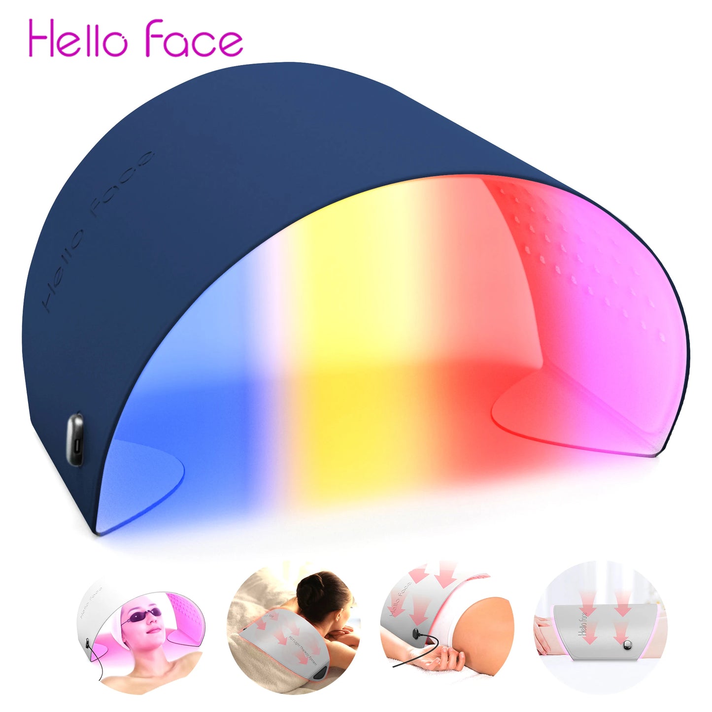 Hello Face L6 LED Maska – 630nm / 850nm Červená Svetelná Terapia