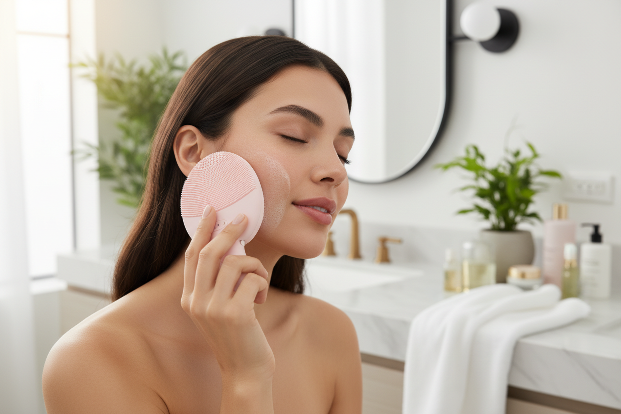 Lifestyle fotka s modelkou